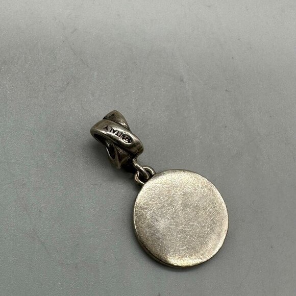 "Mrs" Bridal Charm 925 Sterling Silver Dangle Wedding Gift 1 in - Picture 7 of 10